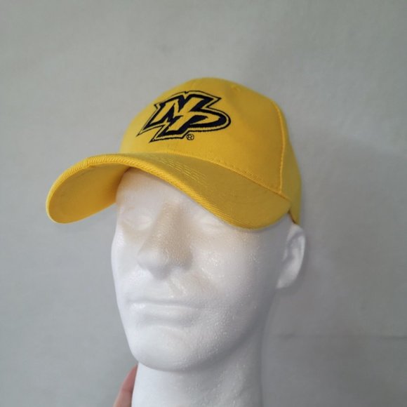 Nashville Predators Hat Mens OS Adjustable Hook & Loop Ballcap Hockey Nissan‎ - Picture 3 of 10